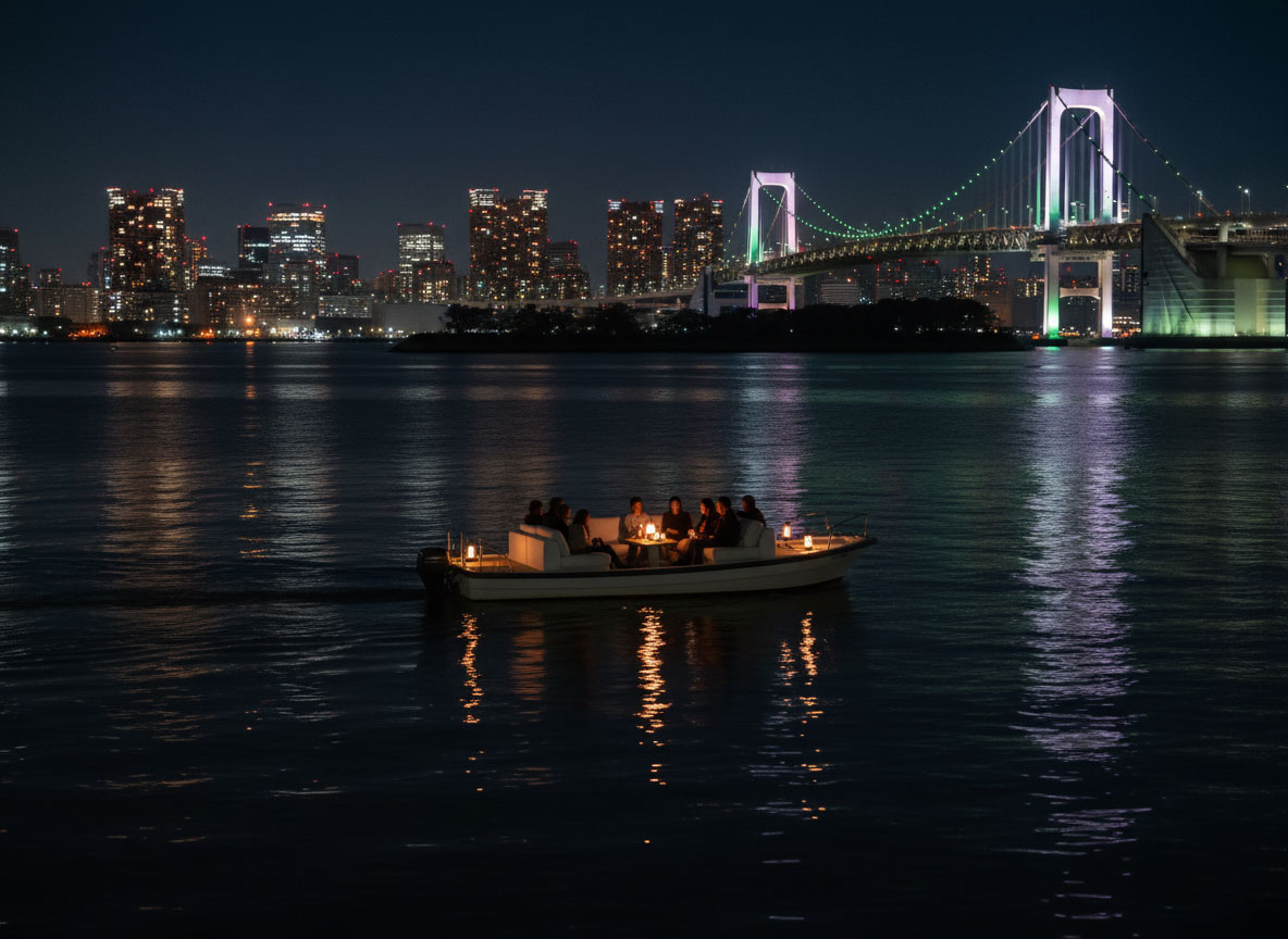 ベイエリア夜景クルーズ